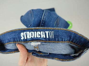 jeansy straight fit: Jeansy damskie, rozmiar S — 4