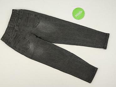 czapka mk: Spodnie jeansowe, 10 lat, 140, stan - Idealny — 3