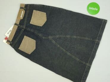 spódnice dżinsowe plus size: Denim, Spódnica damska, rozmiar S — 3