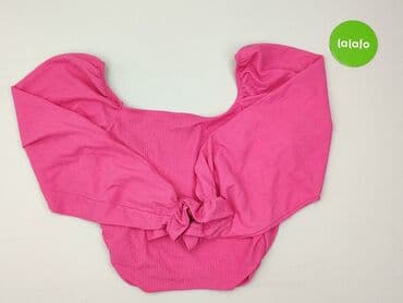 modne bluzki z bufiastymi rękawami: Bubbleroom, Bluzka damska, rozmiar M — 3