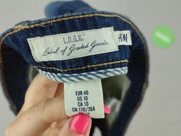 spódniczki dżinsowe allegro: H&M, Spódnica damska, rozmiar L — 5