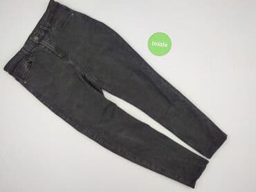 woskowane jeansy z wysokim stanem: Jeansy damskie, rozmiar M — 2