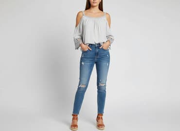 eleganckie bluzki andżela: New Collection, Bluzka damska, rozmiar M — 7