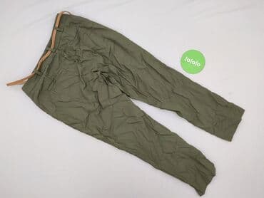 granatowe chinosy damskie: Reserved, Spodnie materiałowe damskie, rozmiar S — 3