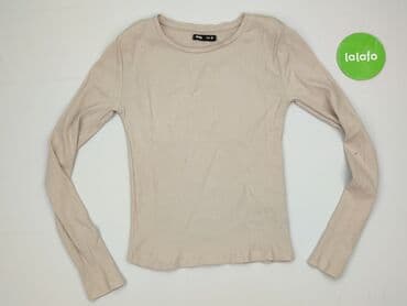 bluzki prążkowane z guzikami: Sinsay, Women's blouse, size M (EU 38) — 3