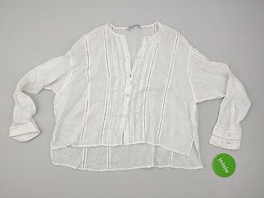 pull and bear white top: Zara, Bluzka damska, rozmiar M — 2