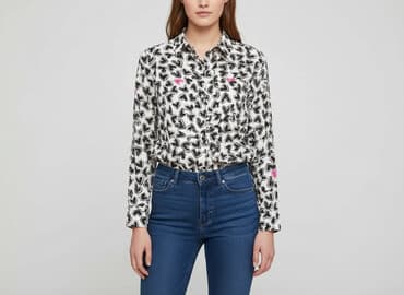 bluzki w paski z serduszkiem: Ann Christine, Bluzka damska, rozmiar M — 8