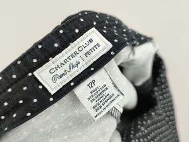 spodnie serduszka by o la la czarne: Petite, Spodnie materiałowe damskie, rozmiar L — 4