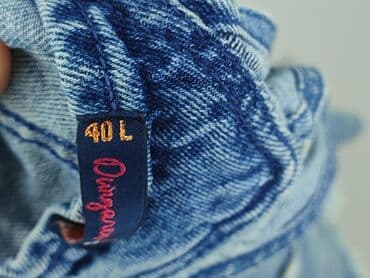 ogrodniczki z krótkimi spodenkami: DENIM JEANS, Ogrodniczki damskie, rozmiar L — 5