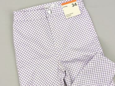 hello kity piżama: Sinsay, Material trousers for women, size XS (EU 34) — 1