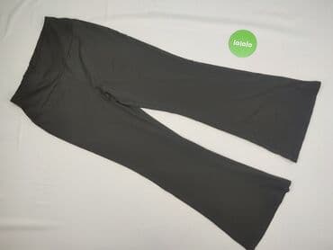 spodnie serduszka by o la la czarne: Spodnie materiałowe damskie, rozmiar L — 2