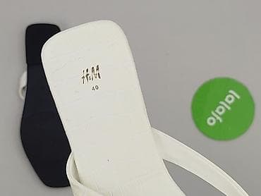 klapki biale hermes: H&M, Japonki damskie, rozmiar 40 — 7