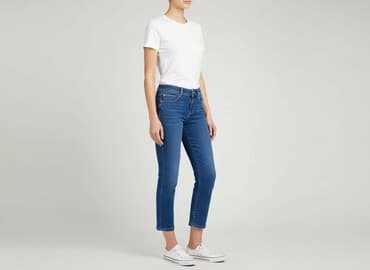 benetton jeansy damskie: Benetton, Spodnie 3/4 damskie, rozmiar S — 7