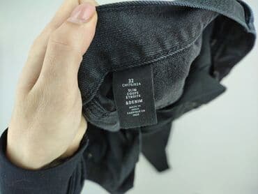 h m trampki czarne: H&M, Jeansy damskie, rozmiar L — 4