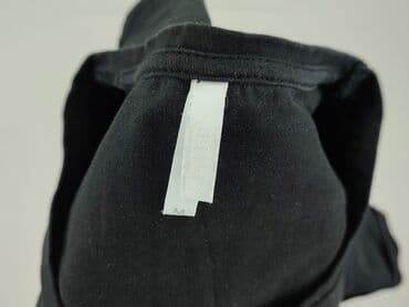 czarne t shirty damskie w serek: T-shirt damski, rozmiar M — 4