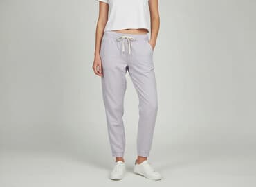 spodnie jogger damskie bershka: Bershka, Spodnie materiałowe damskie, rozmiar S — 8