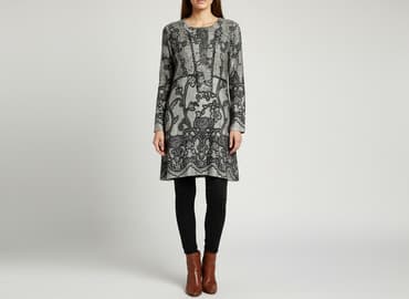 modne sukienki z dzianiny: Sukienka damska, rozmiar S — 1