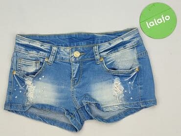 szorty damskie dzinsowe mocno wycięte: Wave, Szorty damskie, rozmiar XS — 2