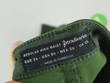 cropp rajstopy: Stradivarius, Spodnie materiałowe damskie, rozmiar S — 4