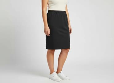 plisowane spódnice szara: Spódnica damska, rozmiar XL — 6