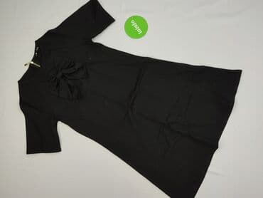 czarna sukienka z długim rękawem sinsay: Sinsay, Sukienka damska, rozmiar M — 3