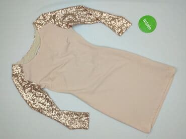 sukienki z cekinami na wesele plus size: Sukienka damska, rozmiar S — 2
