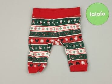 czarne rajstopy dla niemowlaka: Sweatpants, Disney, 3-6 months, condition - Very good — 2