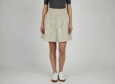 spódnice długie beżowa: Spódnica damska, rozmiar L — 6