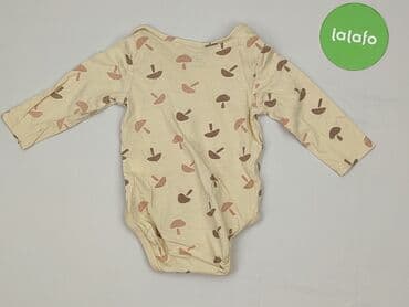 pomaranczowe spodnie dresowe: Body, Fox&Bunny, 6-9 months, 
condition - Very good — 3