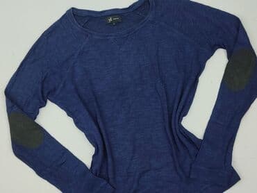 sweter w chmurki reserved: Reserved YFL, Sweter damski, rozmiar L — 1