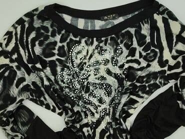 spodnie serduszka by o la la czarne: Bluzka damska, rozmiar XL — 1