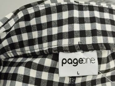 piżama h: Page One, Material trousers for women, size L (EU 40) — 4