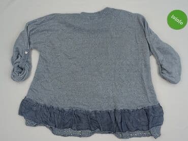 sweter piórkowy na drutach: Bluzka damska, rozmiar 3XL — 3