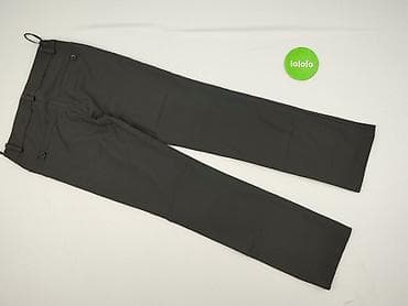 jeansy regular: Spodnie materiałowe damskie, rozmiar M — 3