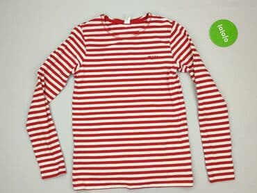 bluzki w czerwono białe paski: Women's blouse, size XS — 3