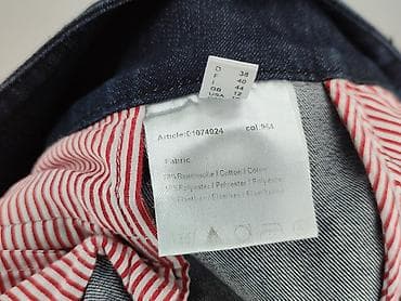 spodnie jeans drill: Spodnie materiałowe damskie, rozmiar M — 5