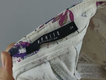 białe spodnie damskie mohito: Mohito, Spodnie materiałowe damskie, rozmiar XS — 4