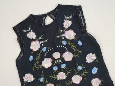 sukienka z przezroczystymi rękawami zalando: Top damski, rozmiar S — 1