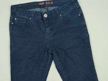 jeansy cropped damskie: Cropp, Jeansy damskie, rozmiar L — 1