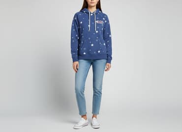 nasa bluzy damskie: Clockhouse, Bluza z kapturem damska, rozmiar XS — 1