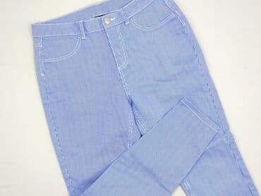 legginsy damskie plus size: Beloved, Material trousers for women, size L (EU 40) — 1