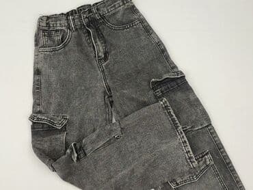 Spodnie jeansowe, Shein, 9 lat, 128/134, stan - Idealny