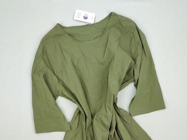 oliwkowa sukienka zara: Sukienka damska, rozmiar One size — 4