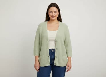 sukienki z kaszmiru: Kardigan damski, rozmiar XL — 6