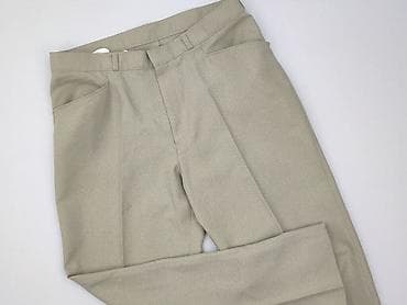 spodnie materialowe pull and bear: Essentiel, Spodnie dla mężczyzn, rozmiar L — 1