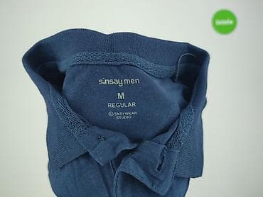 pull and bear bluza oversize: Sinsay, Koszulka polo dla mężczyzn, rozmiar M — 4