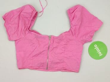 cropp bluzki z krótkim rękawem: Sinsay, Top damski, rozmiar 2XS — 3