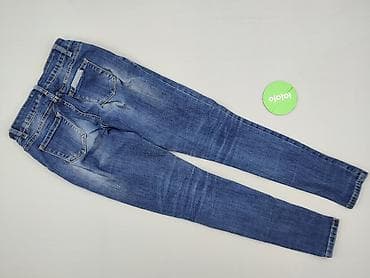 spodnie przecierane: Denim, Jeansy damskie, rozmiar XS — 3