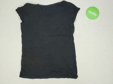 czarne koszulki damskie z nadrukiem: Футболка жіноча, розмір S — 3