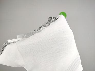 Дім і сад: Biała, lekka firana z transparentnego woalu, wykończona ozdobną taśmą — 4